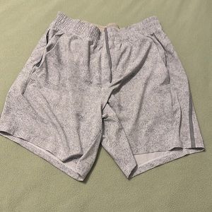 LuluLemon 7” Linerless Pacebreaker Grey Size Large